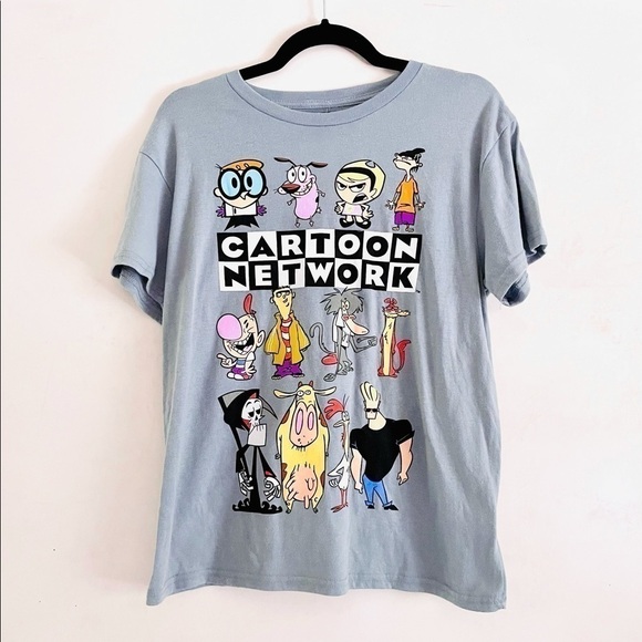 Cartoon Network T-Shirt L NWT 90s Y2K TV Character Gift Milennial Nostalgic - Picture 1 of 5